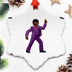 Emoji Dancing Man Ornament (Snowflake)