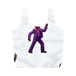 Emoji Dancing Man Full Print Recycle Bag (M)