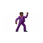 Emoji Dancing Man Satin Wrap