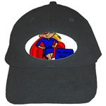 blonde super mom Black Cap