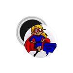 blonde super mom 1.75  Magnet