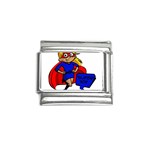 blonde super mom Italian Charm (9mm)