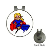 blonde super mom Golf Ball Marker Hat Clip