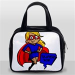 blonde super mom Classic Handbag (Two Sides)