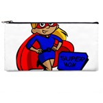 blonde super mom Pencil Case