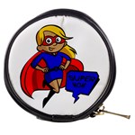 blonde super mom Mini Makeup Bag