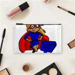 blonde super mom Cosmetic Bag (Small)