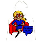 blonde super mom Full Print Apron