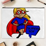 blonde super mom Cosmetic Bag (XXXL)