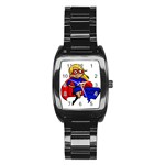 blonde super mom Stainless Steel Barrel Watch