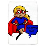 blonde super mom Removable Flap Cover (L)