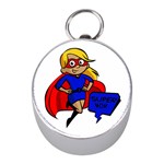 blonde super mom Silver Compass (Mini)