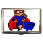 Brunette Super Mom Cigarette Money Case