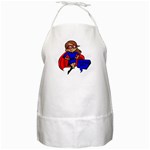 Brunette Super Mom BBQ Apron