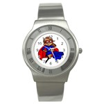 Brunette Super Mom Stainless Steel Watch