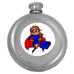 Brunette Super Mom Hip Flask (5 oz)