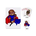 Brunette Super Mom Playing Cards (Mini)