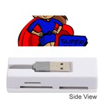 Brunette Super Mom Memory Card Reader (Stick)