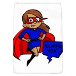 Brunette Super Mom Removable Flap Cover (L)