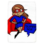 Brunette Super Mom Removable Flap Cover (S)