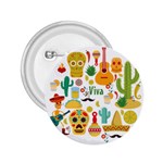 viva mexico 2.25  Button