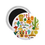 viva mexico 2.25  Magnet