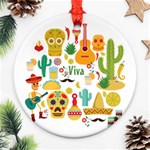 viva mexico Ornament (Round)