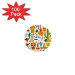 viva mexico 1  Mini Button (100 pack) 