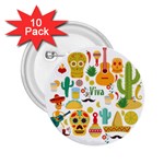 viva mexico 2.25  Button (10 pack)