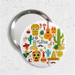 viva mexico 2.25  Handbag Mirror