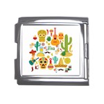 viva mexico Mega Link Italian Charm (18mm)