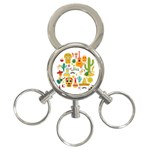 viva mexico 3-Ring Key Chain