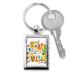 viva mexico Key Chain (Rectangle)