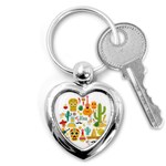 viva mexico Key Chain (Heart)