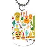 viva mexico Dog Tag (One Side)