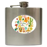 viva mexico Hip Flask (6 oz)