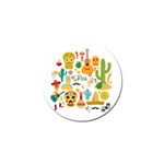 viva mexico Golf Ball Marker