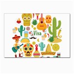 viva mexico Postcard 4  x 6 