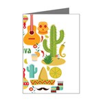 viva mexico Mini Greeting Card