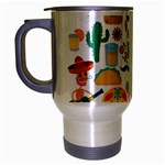 viva mexico Travel Mug (Silver Gray)