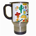 viva mexico Travel Mug (White)