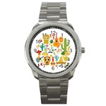 viva mexico Sport Metal Watch