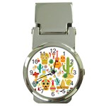 viva mexico Money Clip Watch