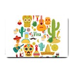 viva mexico Small Doormat