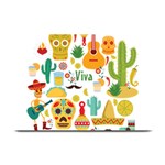 viva mexico Plate Mat