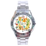 viva mexico Stainless Steel Analogue Watch