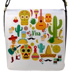 viva mexico Flap Closure Messenger Bag (S)