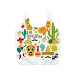 viva mexico Full Print Recycle Bag (S)