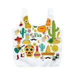 viva mexico Full Print Recycle Bag (M)