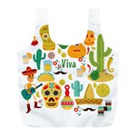 viva mexico Full Print Recycle Bag (L)